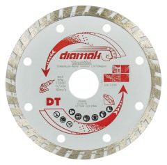 Makita Accessories D-61151 Diamond disc 115 x 22.23 x 2.2 mm Turboband