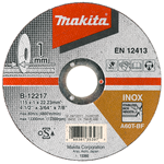 Makita Accessories B-12239 Cut-off wheel 125 x 22.23mm stainless steel - 10 pieces