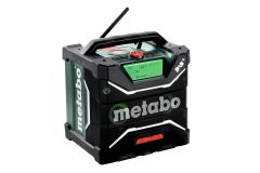 Metabo 600779850 RC 12-18 32W BT DAB+ battery Construction radio with charging function and bluetooth 12-18V excl. batteries and charger