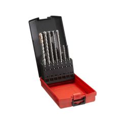 Milwaukee Accessories 4932478626 SDS-Plus MX4 hammer drills Set 7 pieces 4-sided cutting