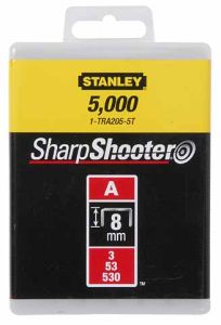 Stanley 1-TRA205T Staple 8mm Type A - 1000 Pieces