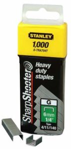 Stanley 1-TRA706T Staple 10mm Type G - 1000 Pieces