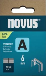 Novus 042-0776 Staple with fine thread A 53/6 mm (800 pieces)