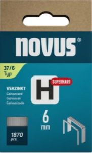 Novus 042-0784 Staple with fine thread H 37/6mm Superhard (1,870 pieces)