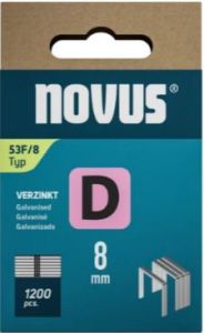 Novus 042-0789 Not with flat wire D 53F/8mm (1,200 pieces)