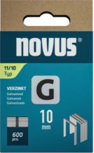 Novus 042-0797 Staple with flat wire G 11/10mm (600 pieces)