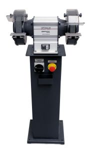 Optimum 790025005 Optigrind GU25NS Work bench Grinding machine with emergency stop on base 250 mm 400 Volt