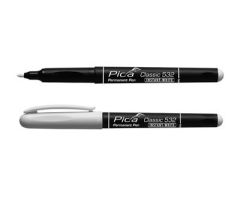 PI53252 Pica 532/52 Permanent Pen 1-2mm round white,10pcs