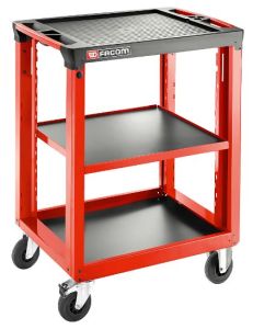 Facom ROLL.UC3SM3 Workshop cart 3 shelves M3 Red