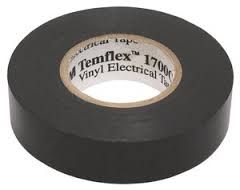 3M 1500 Temflex Vinyl Tape Black 19 mm x 20 mtr.