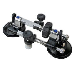 30101 Double suction cup set with screw mechanism 2 free clamps