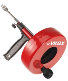 VIRAX 290600 Hand plunger with spring drum 7.5M/6.4MM