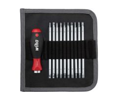 Wiha 03591 Screwdriver with interchangeable bits SYSTEM 6 assorted 11 pcs. set ()
