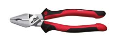 Wiha 32319 Industrial force combination pliers with DynamicJoint® and OptiGrip with extra long cutting edge  200 mm
