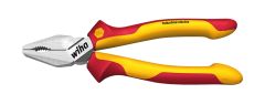Wiha Z01018009SB Combination pliers Industrial electric with DynamicJoint® and OptiGrip with extra long cutting edge in blister 38855 180 mm