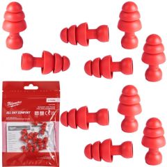Milwaukee Accessories 4932478549 Replacement earplugs TPR - 5 pairs