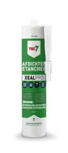 TEC7 528002000 XealPro All-In-One Sealing and Finishing set Sanitary White RAL9010 cartridge 310ml
