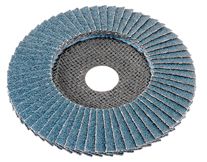 Flex-tools Accessories 349933 Flap disc for stainless steel and metal 125 x P80 per 10 pieces
