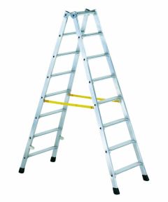 Zarges 42463 Z300 Double-sided step ladder with Treads with raised edge 2 x 3 Treads