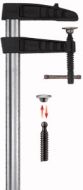 TGK50K Heavy duty malleable cast iron screw clamp 500/120