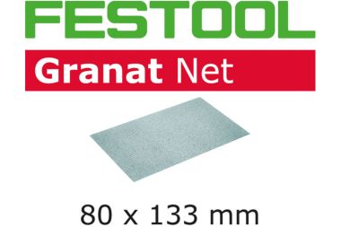 Festool Accessories 203286 Net Abrasive Granat Net STF 80x133 P100 GR NET/50