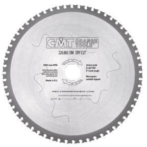 CMT 226.080.12M Saw blade for metal and hard materials 305 x 30 x 80T