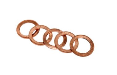 172770 Copper rings (5 stuks)