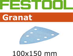Festool Accessoires 577539 Schuurbladen Granat STF DELTA/7 P80 GR/10