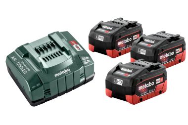 Metabo Accessories 685074000 Battery pack 3 x 18V LiHD 5,5Ah 1 x Charger ASC 145