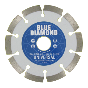 Carat CEBD125310 Blue Diamond Diamond saw blade universal 125 x 22,23