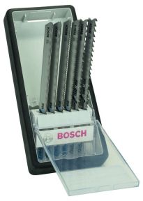 Bosch Professional Accessories 2607010573 6-part Robust Line jigsaw blade set Metal Profile
