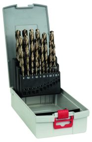 Bosch Professional Accessories 2608587018 25-piece ProBox metal drill set HSS-Co, DIN 338 (cobalt alloy) 1-13 mm