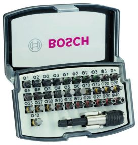 Bosch Professional Accessories 2607017319 Screw bit set 32 pieces