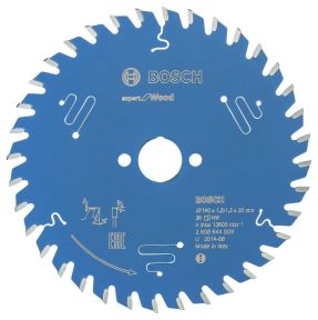 Bosch Professional Accessories 2608644009 Carbide Circular Saw Blade Expert for Wood 140 x 20 x 36T