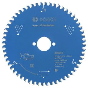 Bosch Professional Accessories 2608644097 Carbide Circular Saw Blade Expert for Aluminium 180 x 30 x 56T