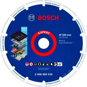 Bosch Professional Accessories 2608900535 Expert Diamond Metal Wheel Cut-off Wheel 180 x 22,23 mm