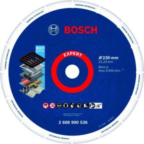 Bosch Professional Accessories 2608900536 Expert Diamond Metal Wheel large cut-off wheel 230 x 22,23 mm