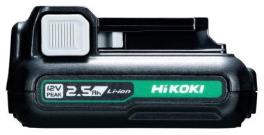 HiKOKI Accessories 374954 BSL1225M Battery 12 Volt 2.5 AH Li-ion