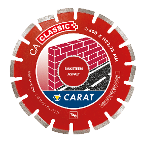 Carat CAC3504000 Diamond saw blade bricks / tarmac CA CLASSIC 350x25,4MM