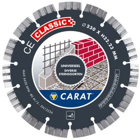 Carat CEC1509000 Diamond saw Universal CE Classic 150 x 22,23