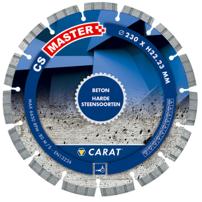 Carat CSM4004000 Diamond saw blade concrete CS MASTER, 400x25,4 MM