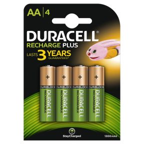 Duracell D039247 Rechargeable batteries Plus AA 4pcs.
