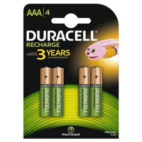 Duracell D090231 Rechargeable batteries Plus AAA 4pcs.