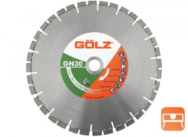 Gölz GN30350 GN30 Diamond saw blade Silent Granite Hardstone 350 x 25.4 mm