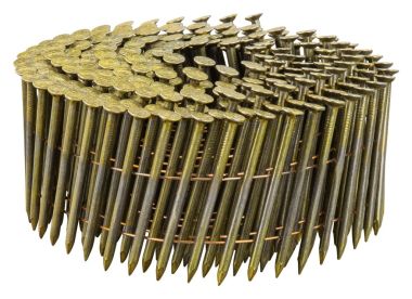 Makita Accessories F-30823 Wire nails on flat roll 2.8 x 50 mm Galva smooth/yellow coated 9000 pcs