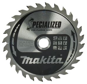 Makita Accessories B-56758 Specialized HM saw blade 165 x 20 x 28T thickness 1.40mm
