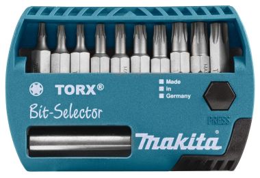 Makita Accessories P-53768 Screw bit set 11 pcs "TORX".