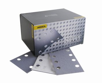 Mirka Accessories 3668809910 Q-Silver abrasive paper 81 x 133 mm velcro P100 100 pieces