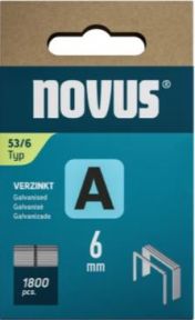 Novus 042-0773 Staple with fine thread A 53/6 mm (1800 pieces)