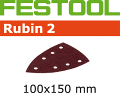 Festool Accessoires 577571 577571Schuurbladen Rubin 2 STF Delta/100x150/7 P40 RU/50